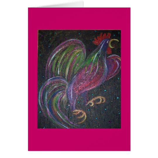 SILLY ROOSTER CARD