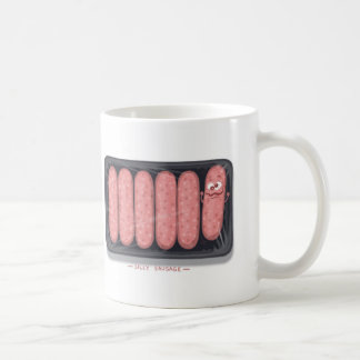 Silly Sausage coffee mug