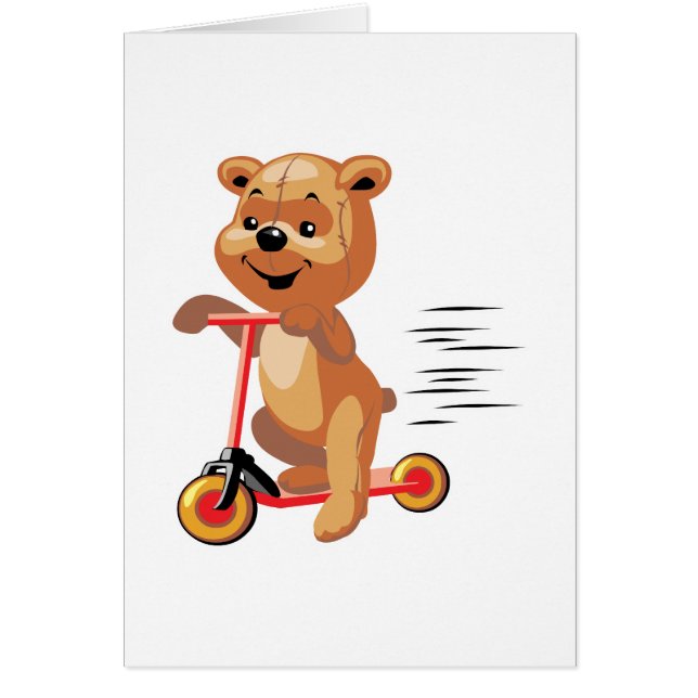 silly scooter bear (Front)