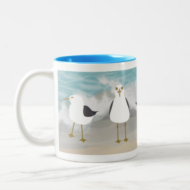 Silly Seagulls Mug (Left)