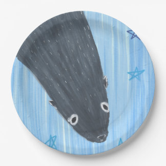 Silly Sealion Paper Plate