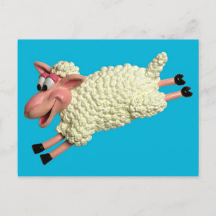 Silly Sheep Postcard