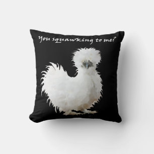 Silly Silkie Cushion