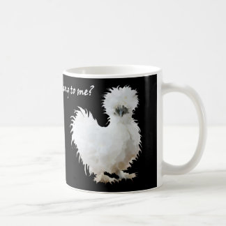 Silly Silkie with Attitude Coffee Mug