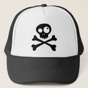 Silly Skull Trucker Hat