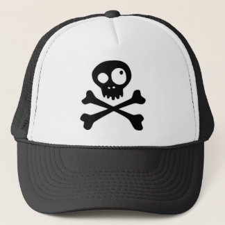 Silly Skull Trucker Hat