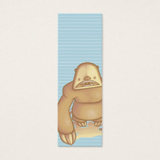 Silly Sloth Bookmark