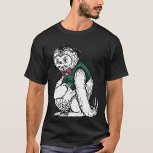 Silly Sloth With A Nice Tuxedo Vest And Bow Tie T-Shirt