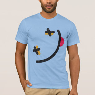 Silly Smiling Face Emoji T-Shirt