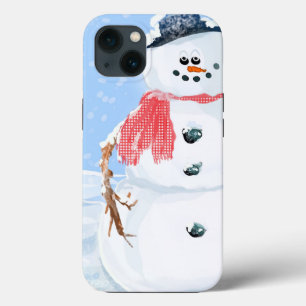 Silly Snowman  iPhone 13 Case