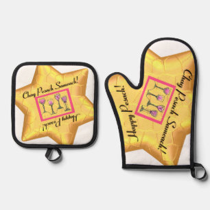 Silly Spectacular Passover, Pesach Oven Mitt & Pot Holder Set