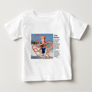 Silly Stories: Man-eating Octopus Baby T-Shirt