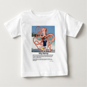 Silly Stories: Man-eating Octopus Baby T-Shirt