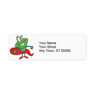 silly superhero super hero frog