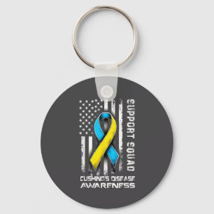 Silly Support Disease s Squad Awareness Cushing Key Ring