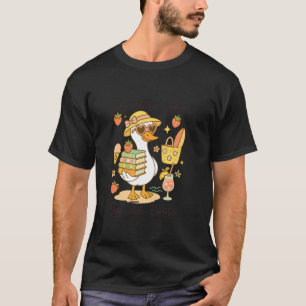 Silly Teacher Goose On The Loose Summer Fun T-Shirt