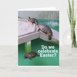 **SILLY TURTLES** WISH YOU HAPPY "EASTER" CARD