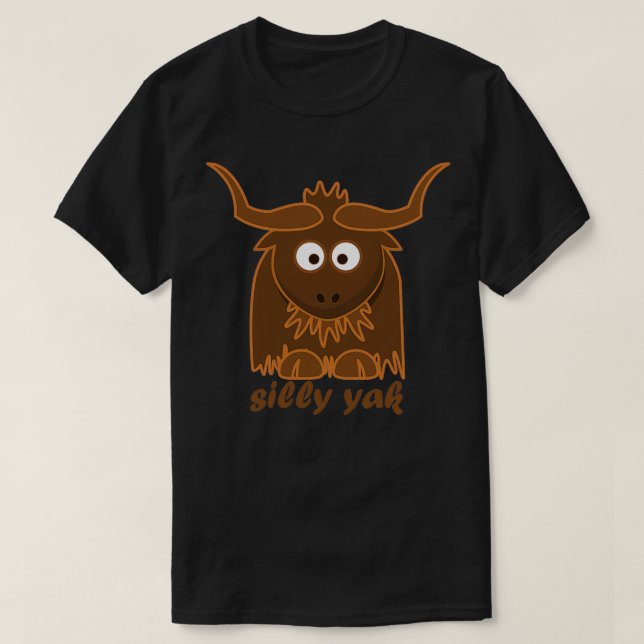 Silly yak for celiac T-Shirt (Design Front)