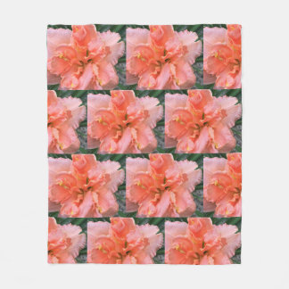 ‘Siloam Double Classic’ Daylily Fleece Blanket