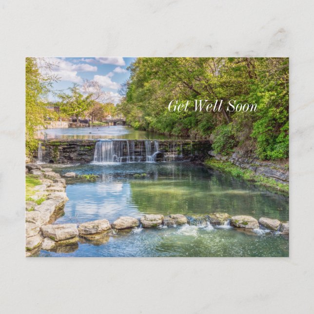 Siloam Springs Sager Creek Get Well Postcard (Front)