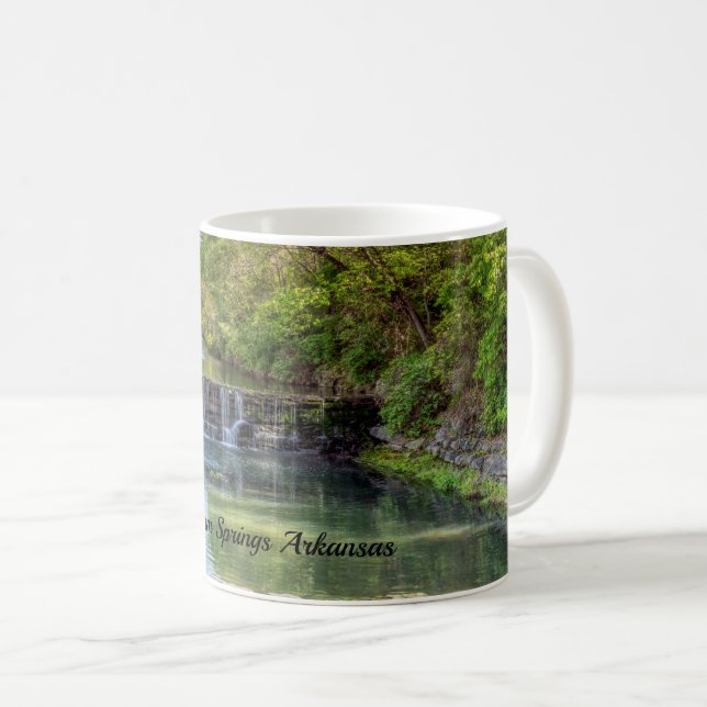 Siloam Springs Sager Creek Waterfall Classic Mug (Front Right)