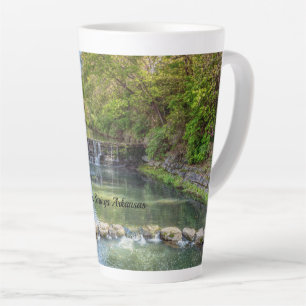 Siloam Springs Sager Creek Waterfall Latte Mug