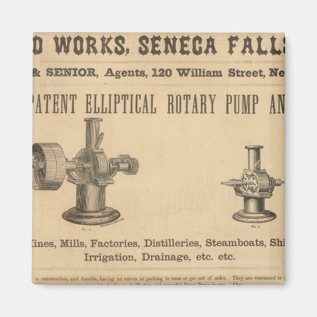 Silsby, Mynderse and Company Magnet (Front)