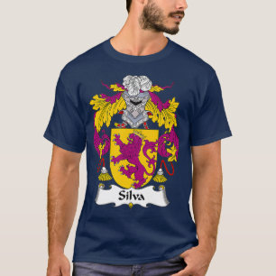 Silva Coat of Arms  Family Crest T-Shirt