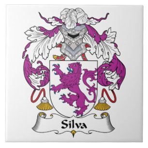 Silva Family Crest Tile