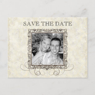 Silver Age of Elegance, Save the Date Postcard