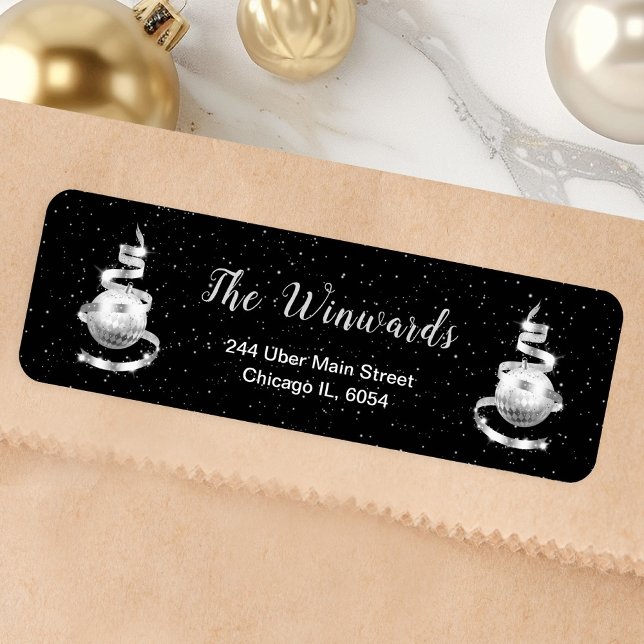 Silver and Black Christmas Ornament (Creator Uploaded)