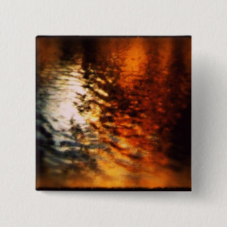 Silver and Gold 15 Cm Square Badge