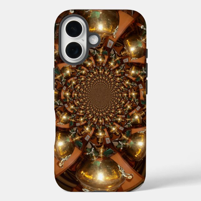 Silver and Gold Case-Mate iPhone Case (Back)