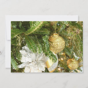 Silver and Gold Christmas Tree I Holiday