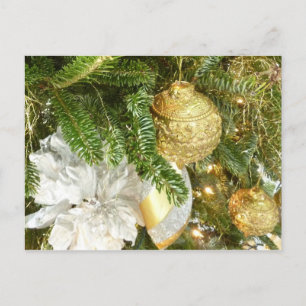 Silver and Gold Christmas Tree I Holiday