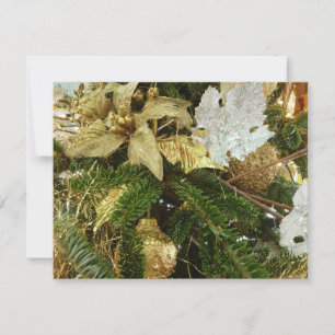 Silver and Gold Christmas Tree II Holiday