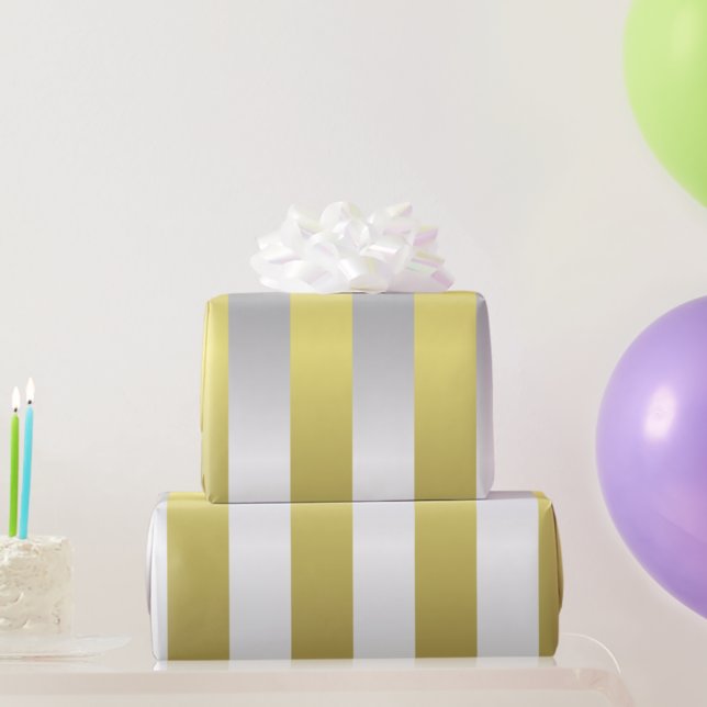 Silver and Gold Christmas Wrapping Paper (Creator Uploaded)