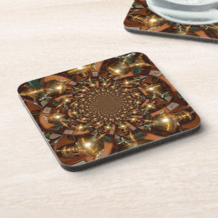 Silver and Gold Coaster