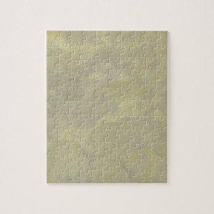 Silver And Gold Metallic Plaster Jigsaw Puzzle