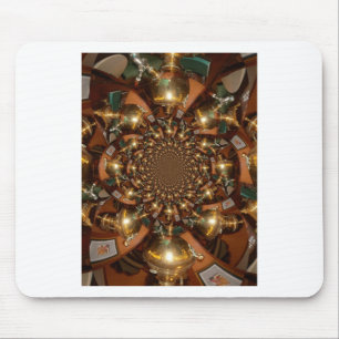 Silver and Gold Mouse Mat