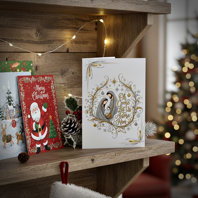 Silver and gold nativity custom Christmas (Creator Uploaded)
