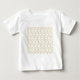 Silver and Gold Pinwheels Baby T-Shirt