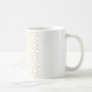 Silver and Gold Pinwheels Coffee Mug