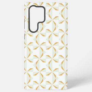 Silver and Gold Pinwheels Samsung Galaxy Case