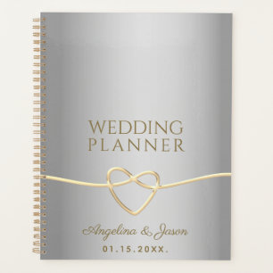 Silver And Gold Wedding Planner