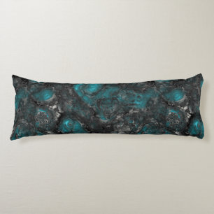 Silver and Turquoise Body Cushion