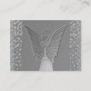 Silver Angel Business Card