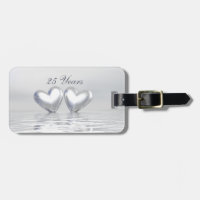 Silver Anniversary Hearts