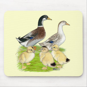 Silver Appleyard Family Mouse Mat
