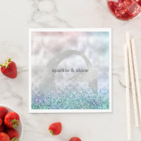 Silver Aqua Pink Purple Glitter Sparkle Mermaid